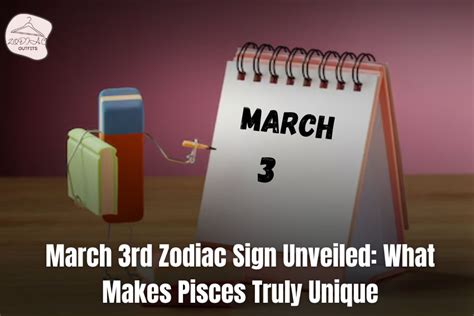 March 3rd Zodiac Sign Unveiled: What Makes Pisces Truly Unique - Zodiac Outfit