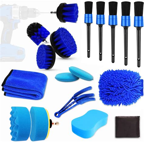 Amazon Fr Kit Nettoyage Voiture Pcs Brosse Nettoyage Voiture