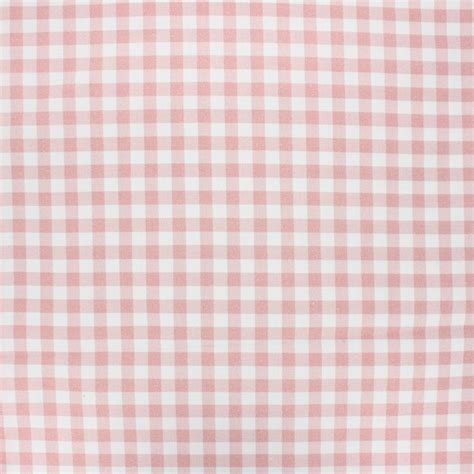 Tissu Coton Cretonne Mini Vichy Vieux Rose Mpm