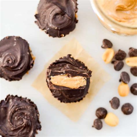 Healthy Homemade Peanut Butter Cups Joyfoodsunshine