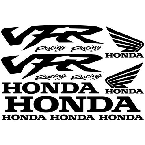 Wallstickers Folies Honda Vfr Racing Decal Stickers Kit