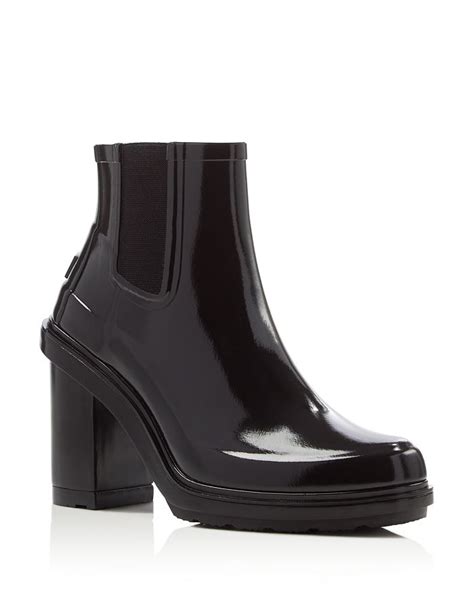 Hunter High Heel Rain Boots Store