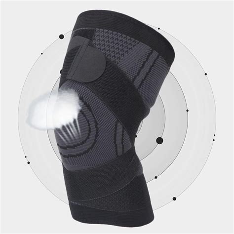 Hutena Rodillera Pro Hutena X Wrap Neuropatia Knee Compression Sleeve