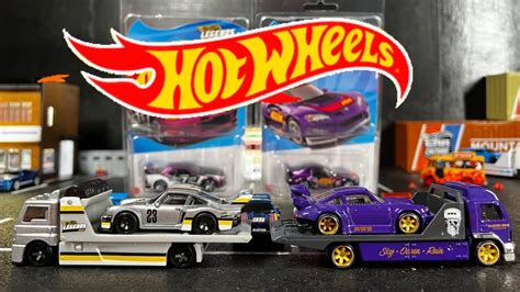 Hot Wheels Legends Tour Team Transport Porsche Unboxing