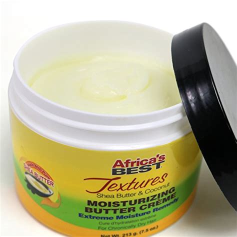 Africas Best Textures Shea Butter And Coconut Moisturizing Butter Creme 75 Ounce Black Hair