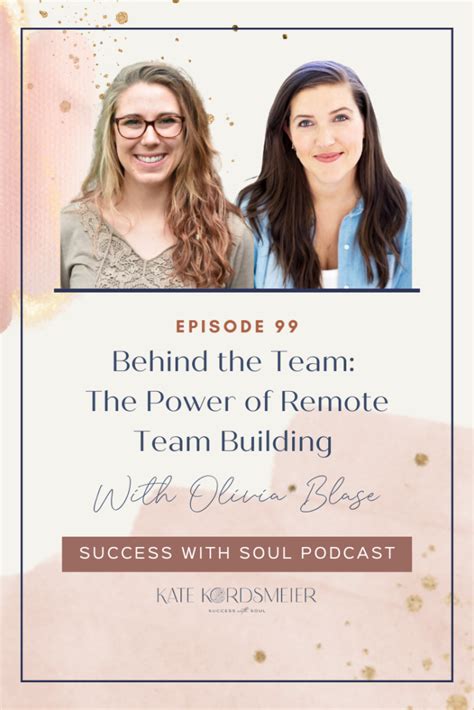 Behind The Team The Power Of Remote Team Building With Olivia