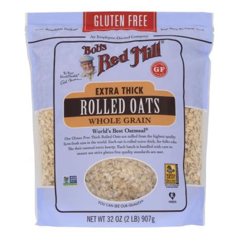 Bob S Red Mill Thick Rolled Oats Oz Pack Ounce Each Kroger