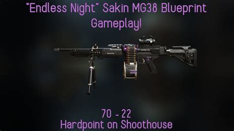 Endless Night Sakin Mg Blueprint Gameplay Call Of Duty Modern