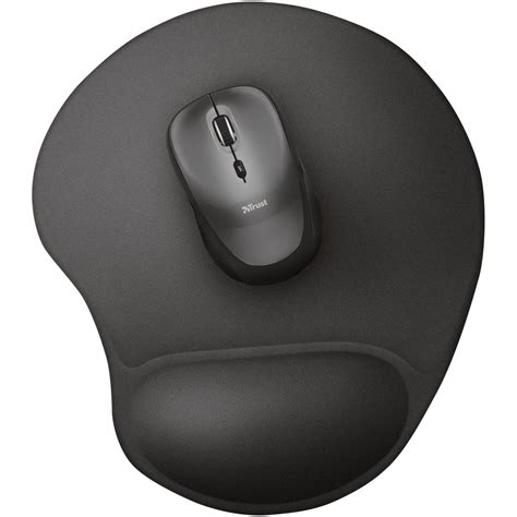 Trust 16977 Bigfoot Gel Mouse Pad Black Rapid Online