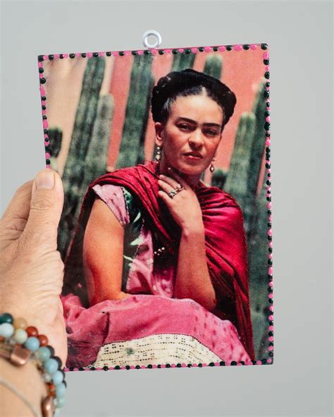 Medium Frida Kahlo Plaque 1 Furniture Lighting Decor