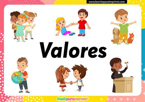 Los Valores Para Ni Os Qu Son Cu Les Son Ejemplos Off