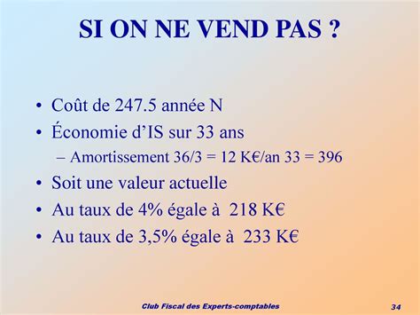 PLUS VALUES IMMOBILIERES ppt télécharger