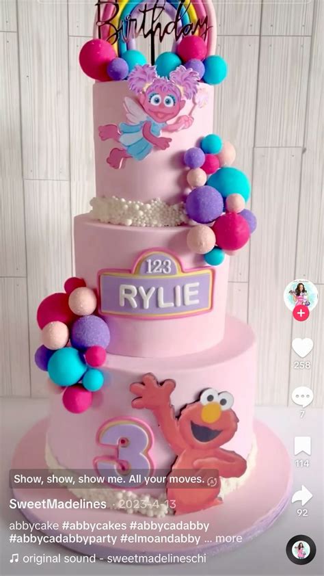 Pin By SimplyByStephy On Abby Cadabby Cakes In 2024 Elmo Birthday