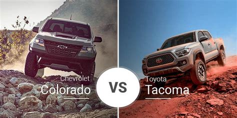 Chevy Colorado Vs Toyota Tacoma