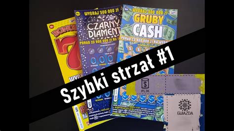 Szybki Strza Zdrapki Bonus Czarny Diament Gruby Cash Youtube