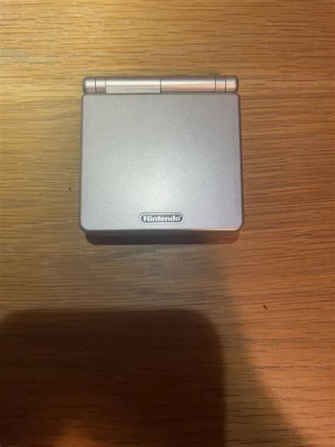 NINTENDO GBADVSPA GAME Boy Advance SP - Silver With 2 Games £20.00 ...