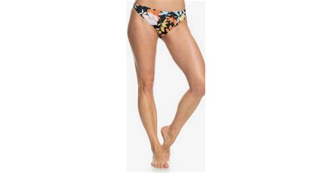 Roxy Beach Classics Bikini Bottoms For Women Anthracite S Island