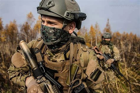 Military Armament Russian Spetsnaz Alpha Group” Operators