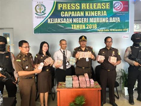 Wow Kejari Murung Raya Selamatkan Uang Negara Rp Miliar Kalteng