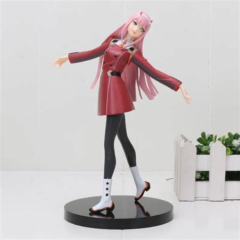 Anime Darling In The Franxx Figure Zero Two 02 Pvc Action Figurals Collectible Model Toys 21cm