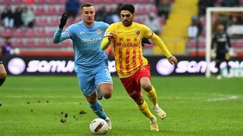 Burak Y Lmaz Ilk Ma Na Kt Kayserispor Hafta Sonra Puan Ald