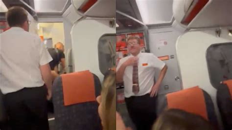 Couple Caught On Video Trying To Join The Mile High Club On Easyjet Flight