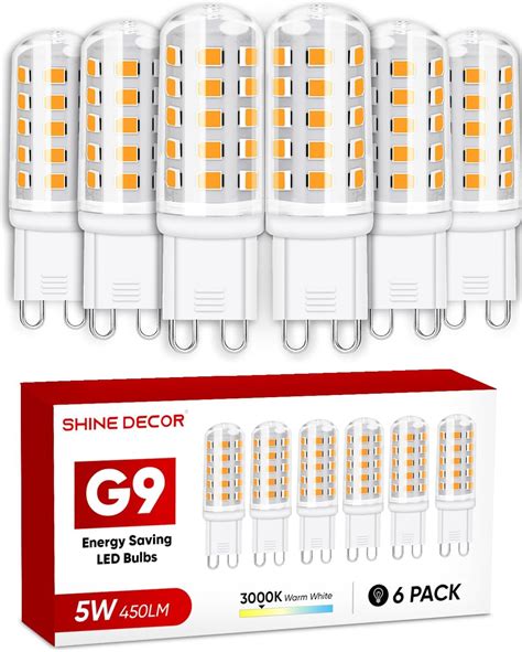 G9 LED Bulbs 5w G9 LED Bulbs Warm White 3000K 560LM Energy Saving G9