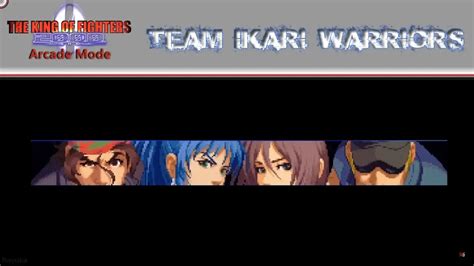 The King Of Fighters 2000 Arcade Mode Team Ikari Warriors