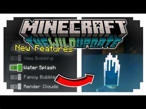 Water Splash Only In Bedrock Minecraft Texture Pack