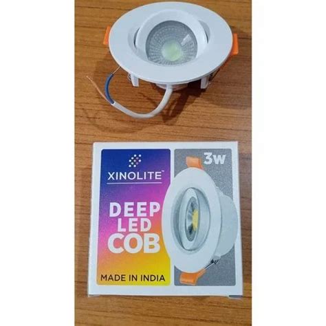 3 Watt Xinolite Deep LED COB Light For Indoor At Rs 120 Piece In