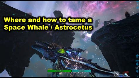 Ark Genesis Where And How To Tame A Space Whale Astrocetus Youtube