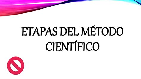 El Método Científico Ppt