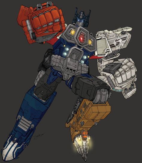 energon optimus prime super mode  roadbusterdom  deviantart
