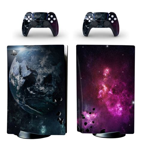 Earth Planet Nebula Explosion Ps Skin Sticker Consoleskins Co