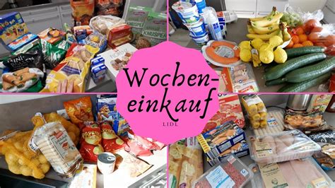 Wocheneinkauf K Pfige Familie Lidl Einkauf Deutsch Grocery Haul