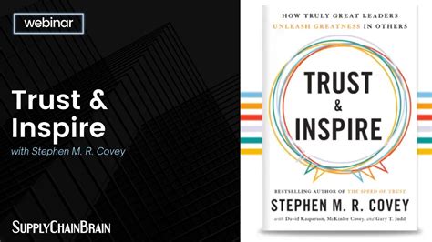 Trust Inspire Stephen M R Covey Youtube