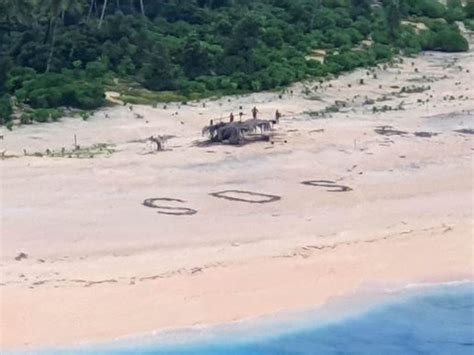 Sos Message Saves 3 Men Stranded On Micronesia Beach Au