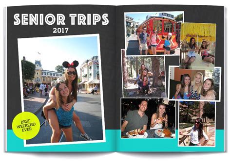 Cool Year Book Layouts