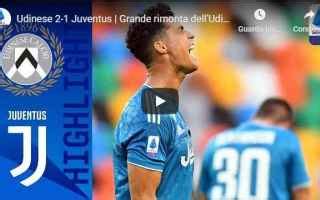 Udinese Juventus Gol E Highlights Giornata Serie A Tim