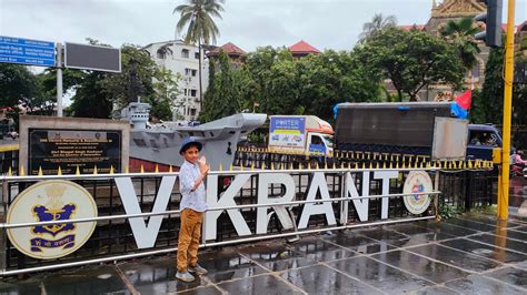 INS Vikrant Indian Navy S Aircraft Carrier Miniature Day Well Spent