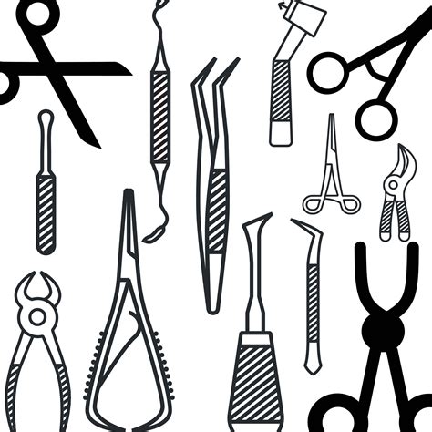 Surgeon Tools Clipart