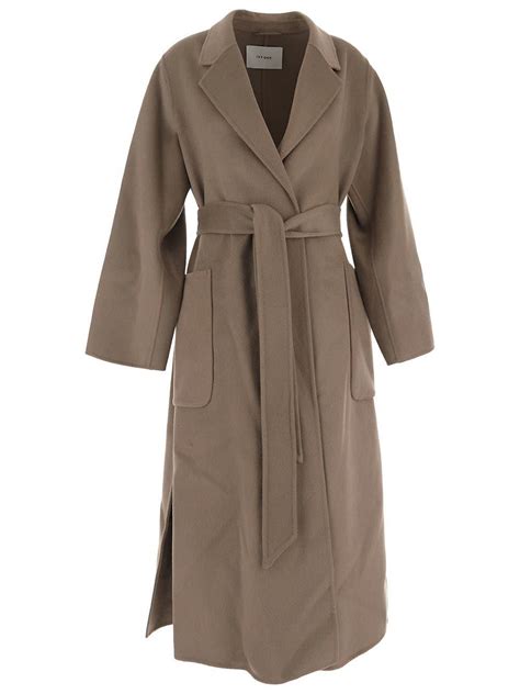 IVY OAK Celia Coat In Brown Lyst