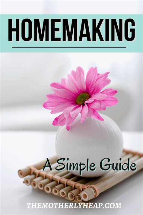 Homemaking The Ultimate Overview For Today S New Homemakers Artofit