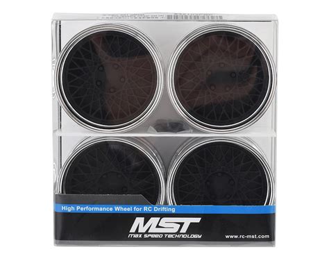 Mst 501 Wheel Set Flat Black 4 Offset Changeable W12mm Hex