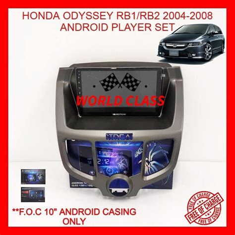 HONDA ODYSSEY RB1 RB2 2004 2008 SOUNDSTREAM 10 ANDROID IPS PLAYER FULL