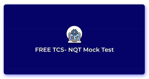 Get Placed In Tcs With Tcs Nqt Mock Test Series Off