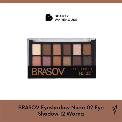 Jual Brasov Eyeshadow Nude Eye Shadow Warna Bpom Shopee Indonesia