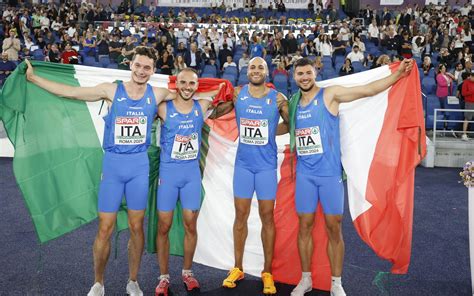 Europei Di Atletica A Roma Il Medagliere Italia Al Primo Posto