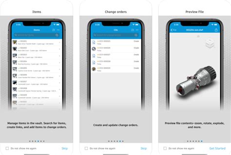 Autodesk Vault Mobile App Release Preview Aplicit