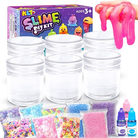 Amazon Klt Kit De Slime Transparente Para Ni As Kits De